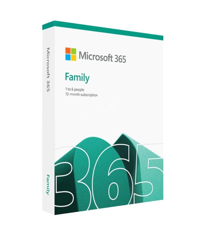 Microsoft 365 Family Subscription 1 Year – Key (Global)